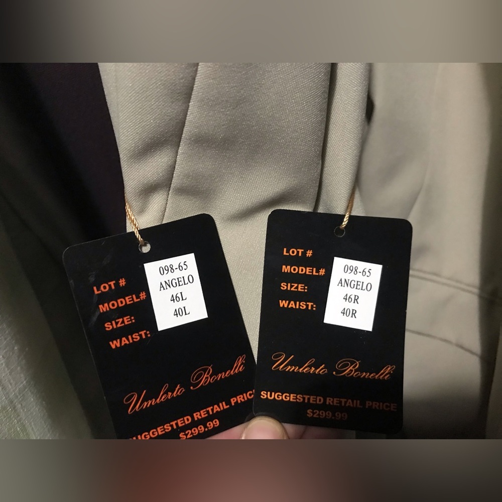 Umberio Bonelli Brand New With Tag 2-Piece Suit - Picture 2 of 11